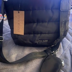 Steve madden black tote